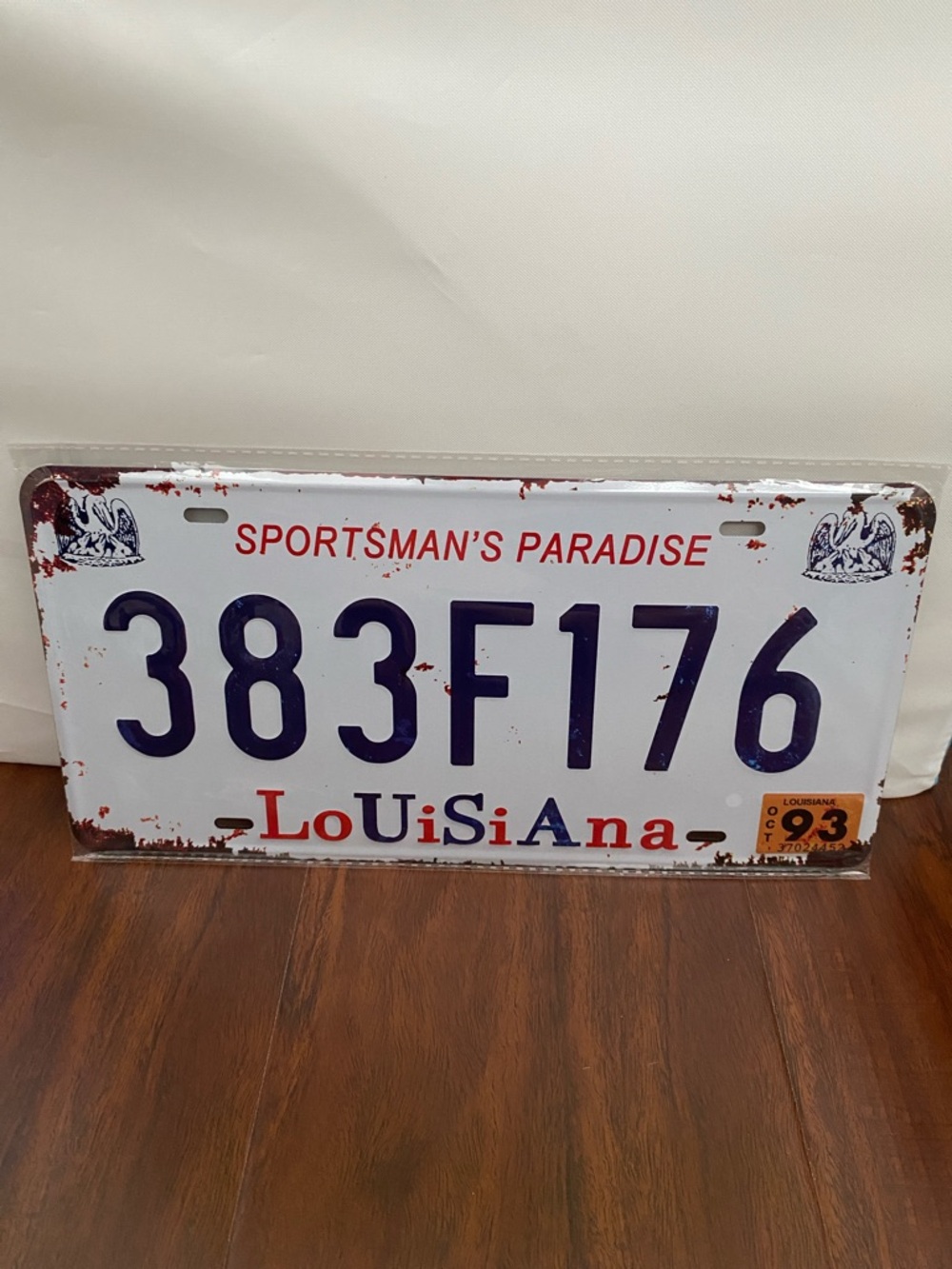 Louisiana License Plate